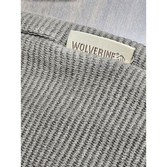 Wolverine Men's 1/4 Zip Long Sleeve Olive Green Pullover Sweatshirt Size Large - Picture 4 of 6